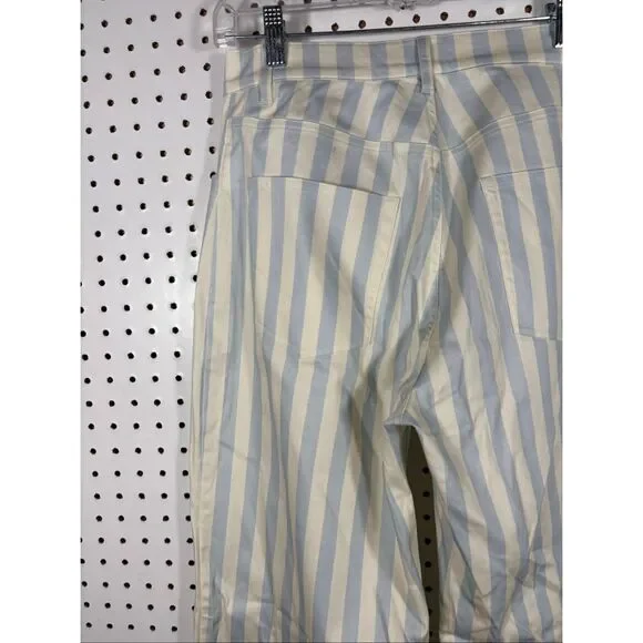 Miaou striped 5 pocket fargo pants size M - Picture 10 of 12